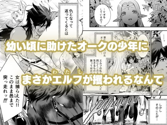 オークの花嫁-〜攫われエルフは快楽に堕ちる〜_001